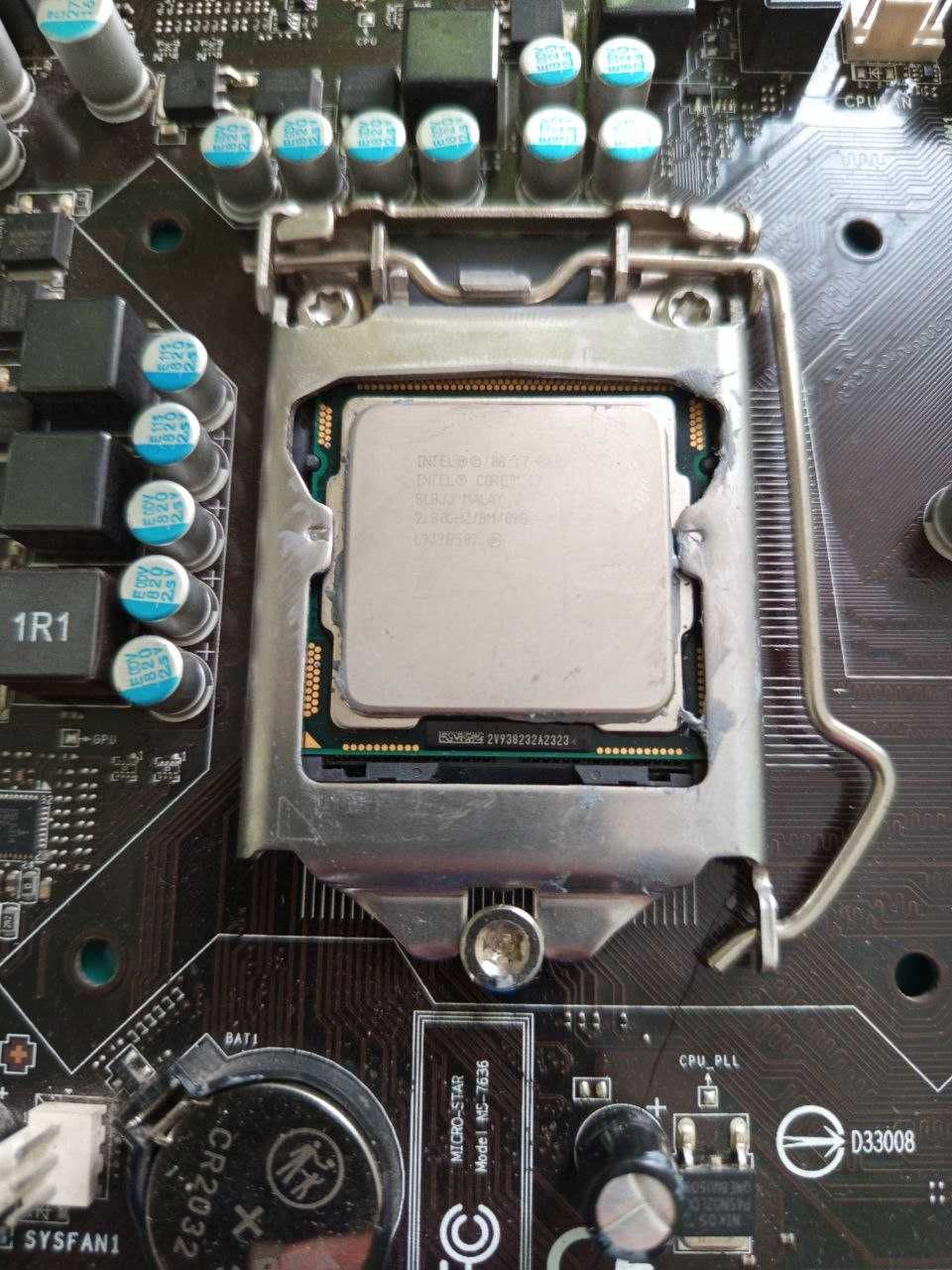 материнка H55M-E23 + i7 860 + 8GB DDR3 G.Skill 1600