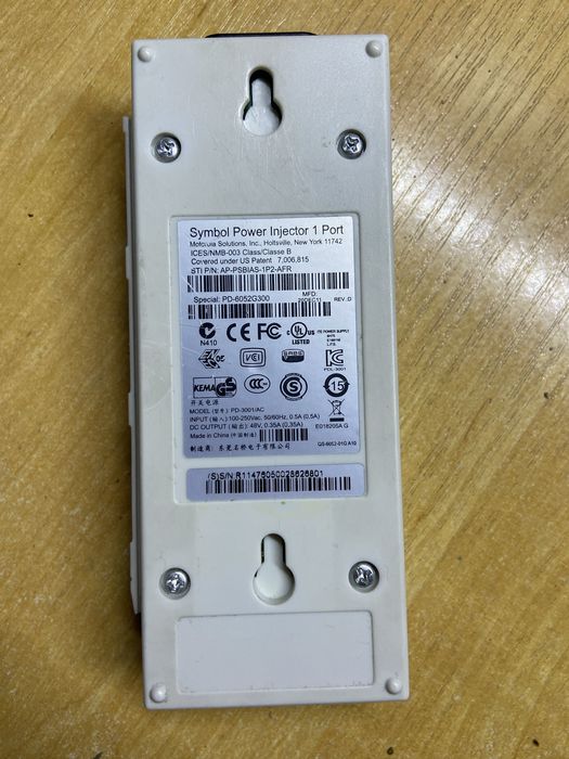 Poe інжектор motorola pd-3001/AC до 15 Вт