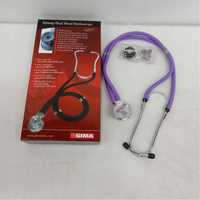 Nowy stetoskop fioletowy Jotatap DOUBLE HEAD/TUBE STETHOSCOPE