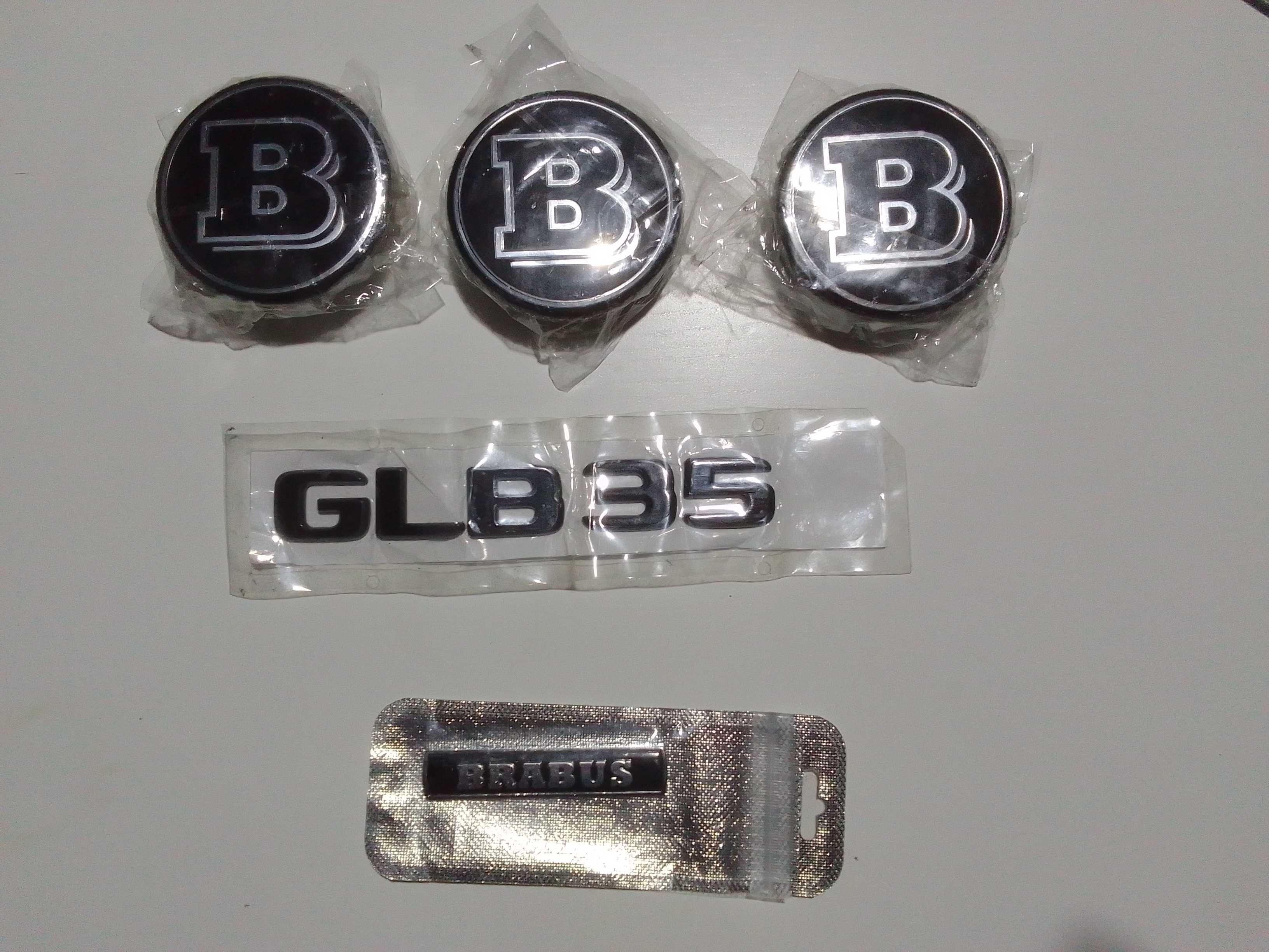Litery GLB 35 BRABUS czarne