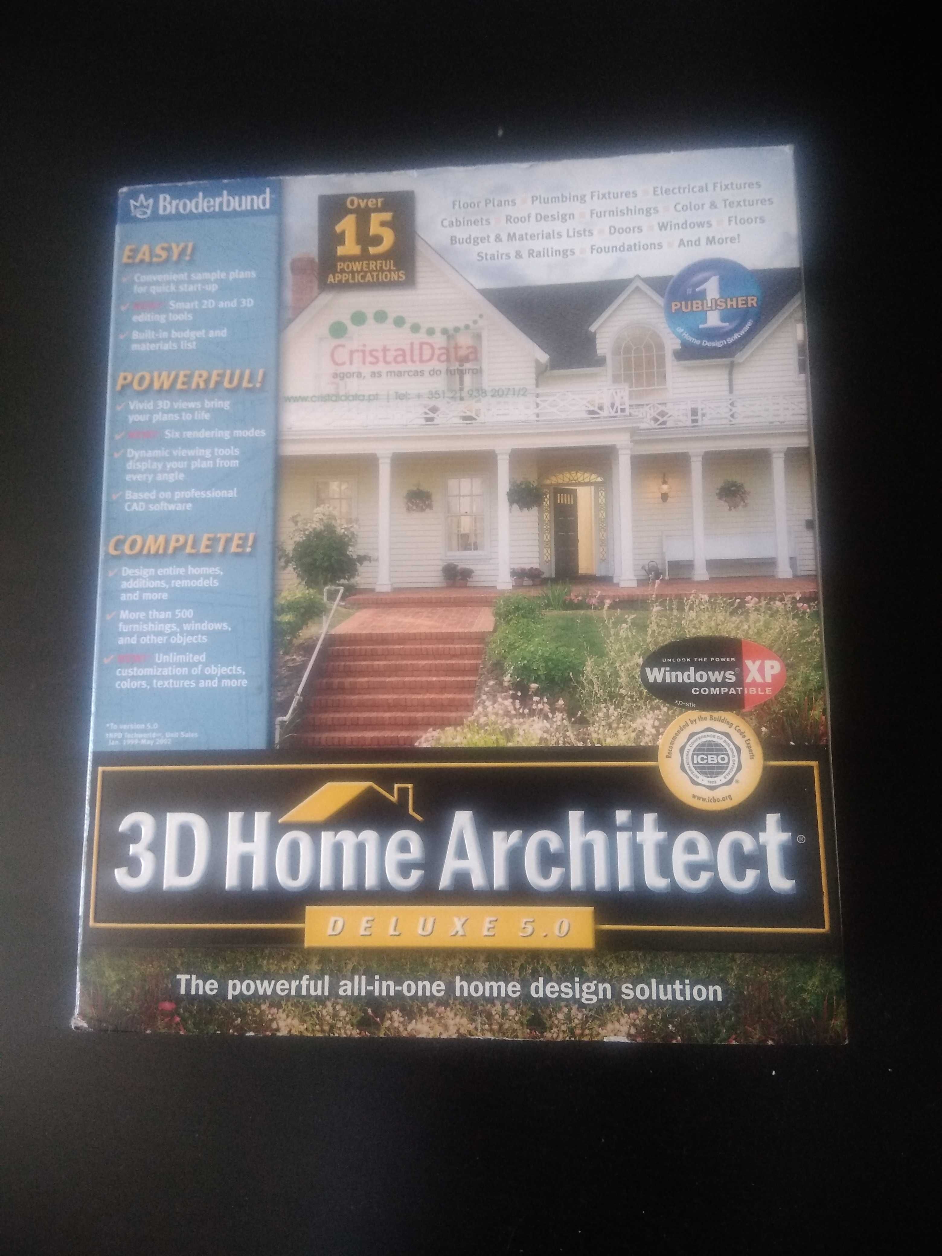 Livro e programa de arquitetura 3D Home Design