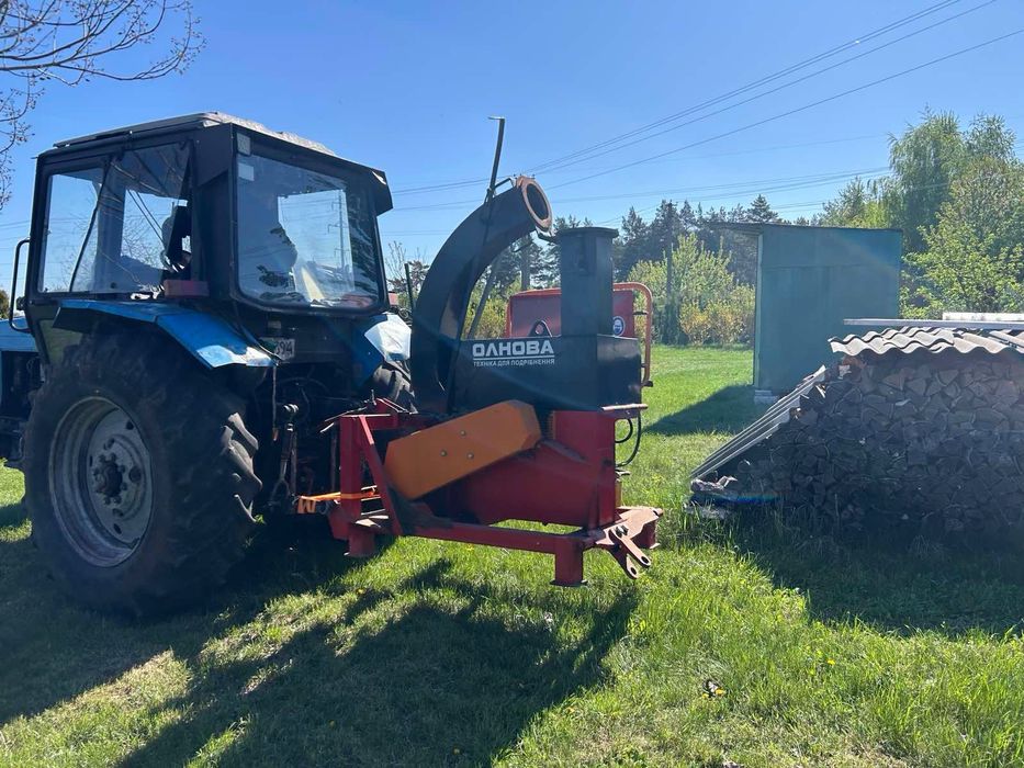 Деревоподрібнююча машина, подрібнювач, щепа Олнова DP 660 T