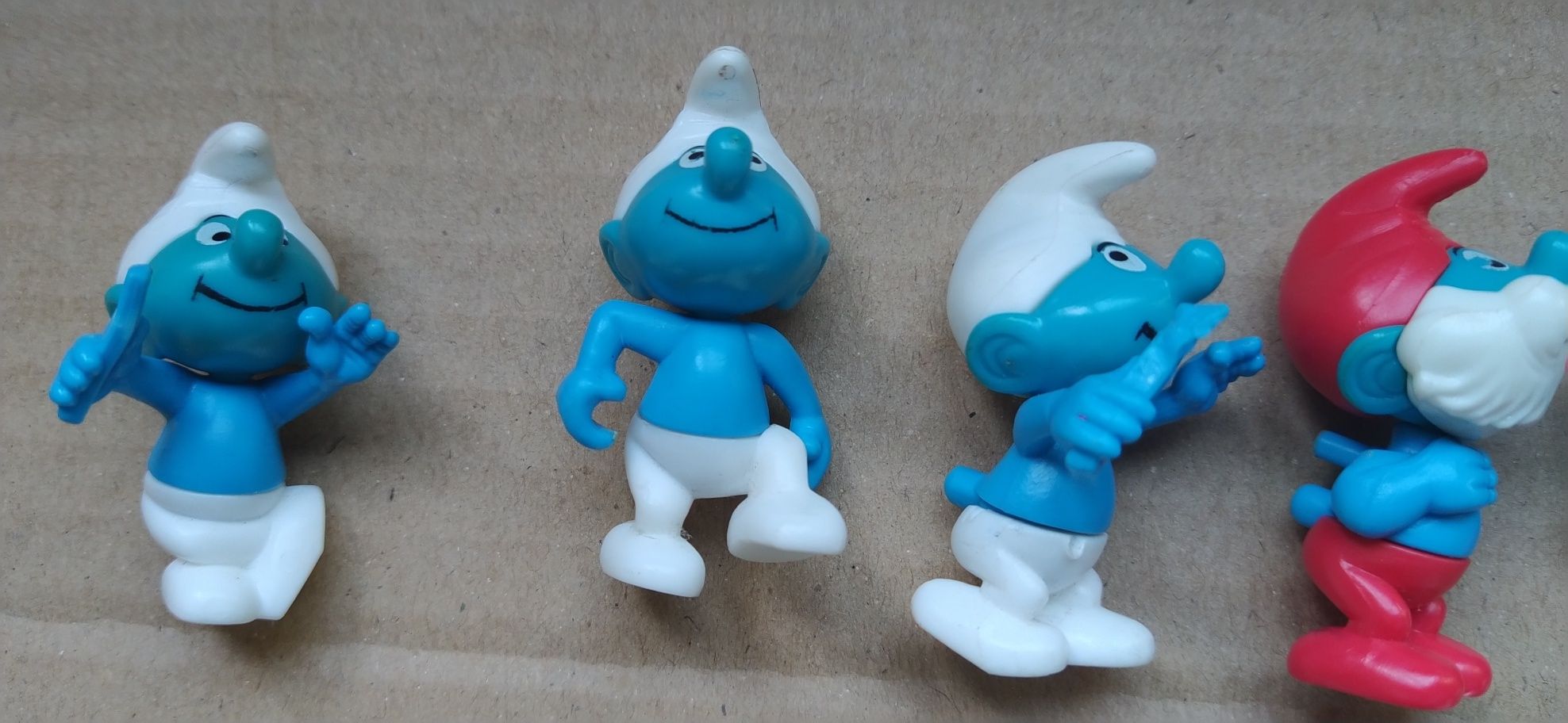 Lote de bonecos Smurfs