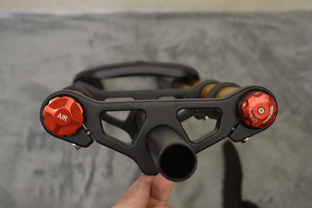 Вилка Даунхил 180мм хода Фетбайк 26д (обычное 29 колесо влазит) АКЦИЯ!