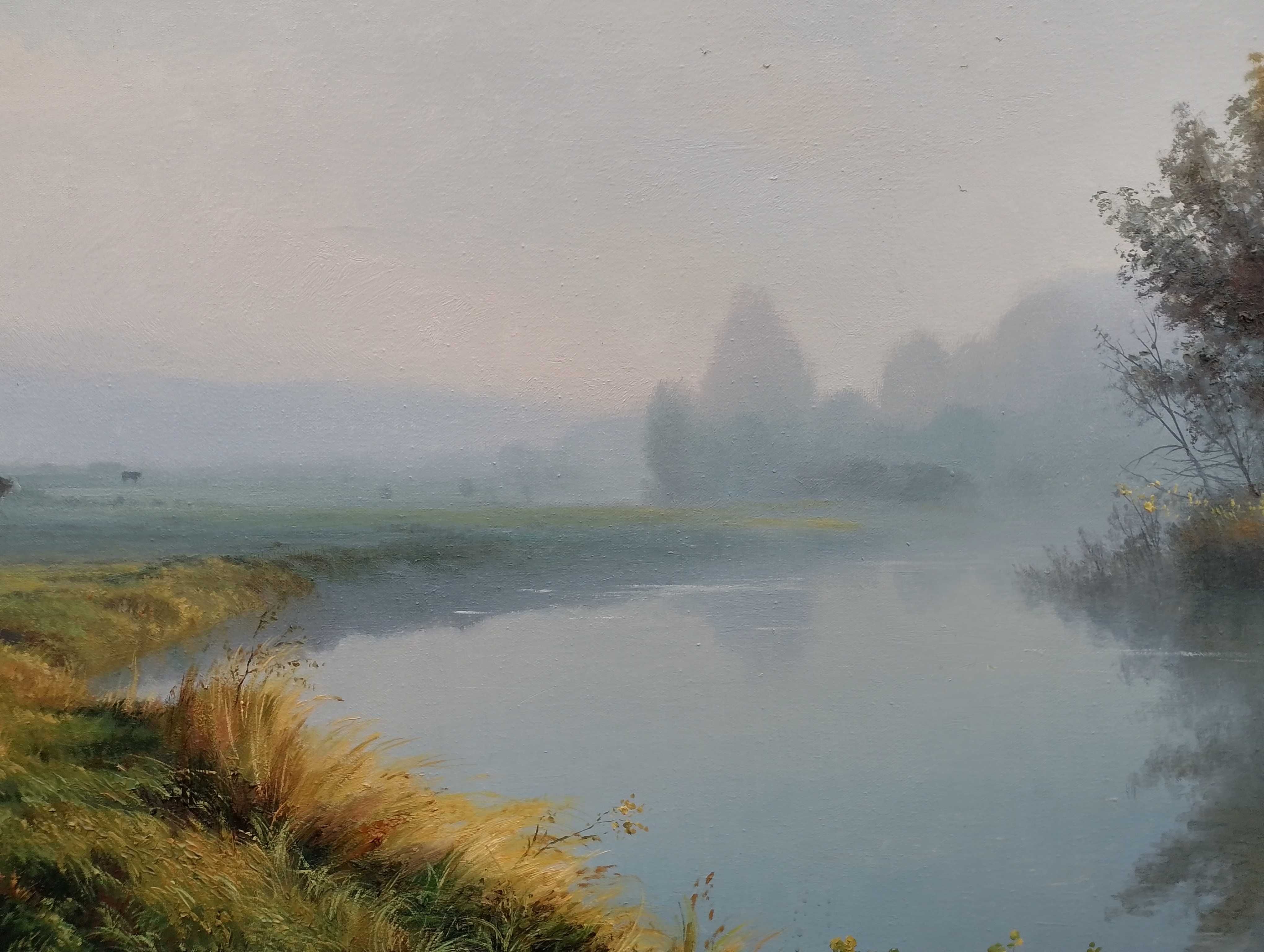 Картина пейзаж.Картина для интерьера.Картина холст масло. Природа.