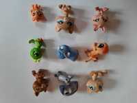 Zestaw Littlest Pet Shop- 8 figurek + 1 figurka