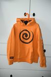Bluza z kapturem dla dziecka NARUTO pomarańczowa 152
