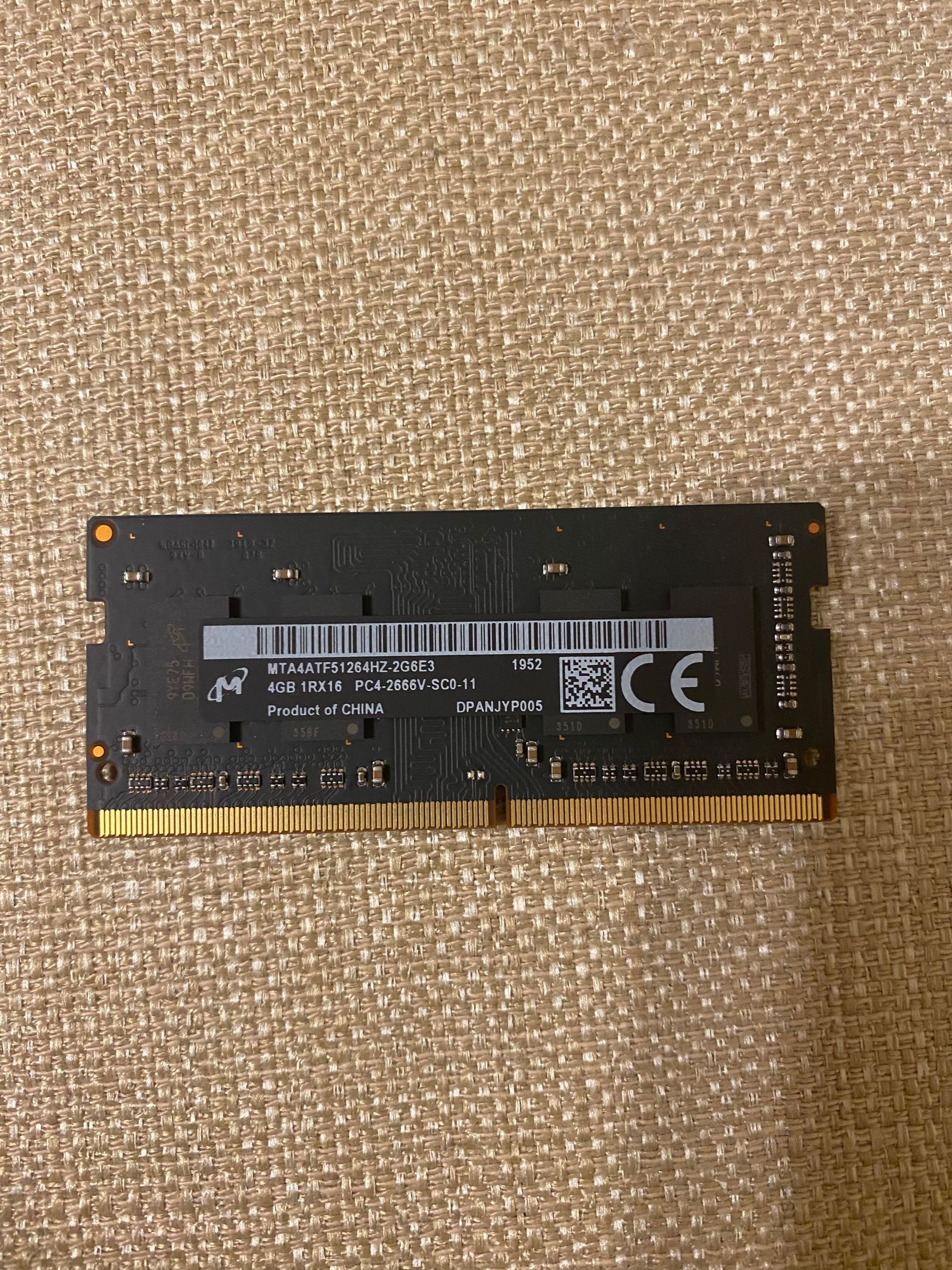 Оперативна пам"ять 8GB (4GBx2) Micron DDR4 2666 MHz від MacMini 2018