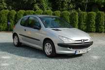 Peugeot 206 Przebieg 124tys/k Salon Polska Jeden Właściciel od Nowości