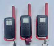 Walkie-talkie 3 x Motorola t62 z akumulatorami i ladowarka krotkofalów