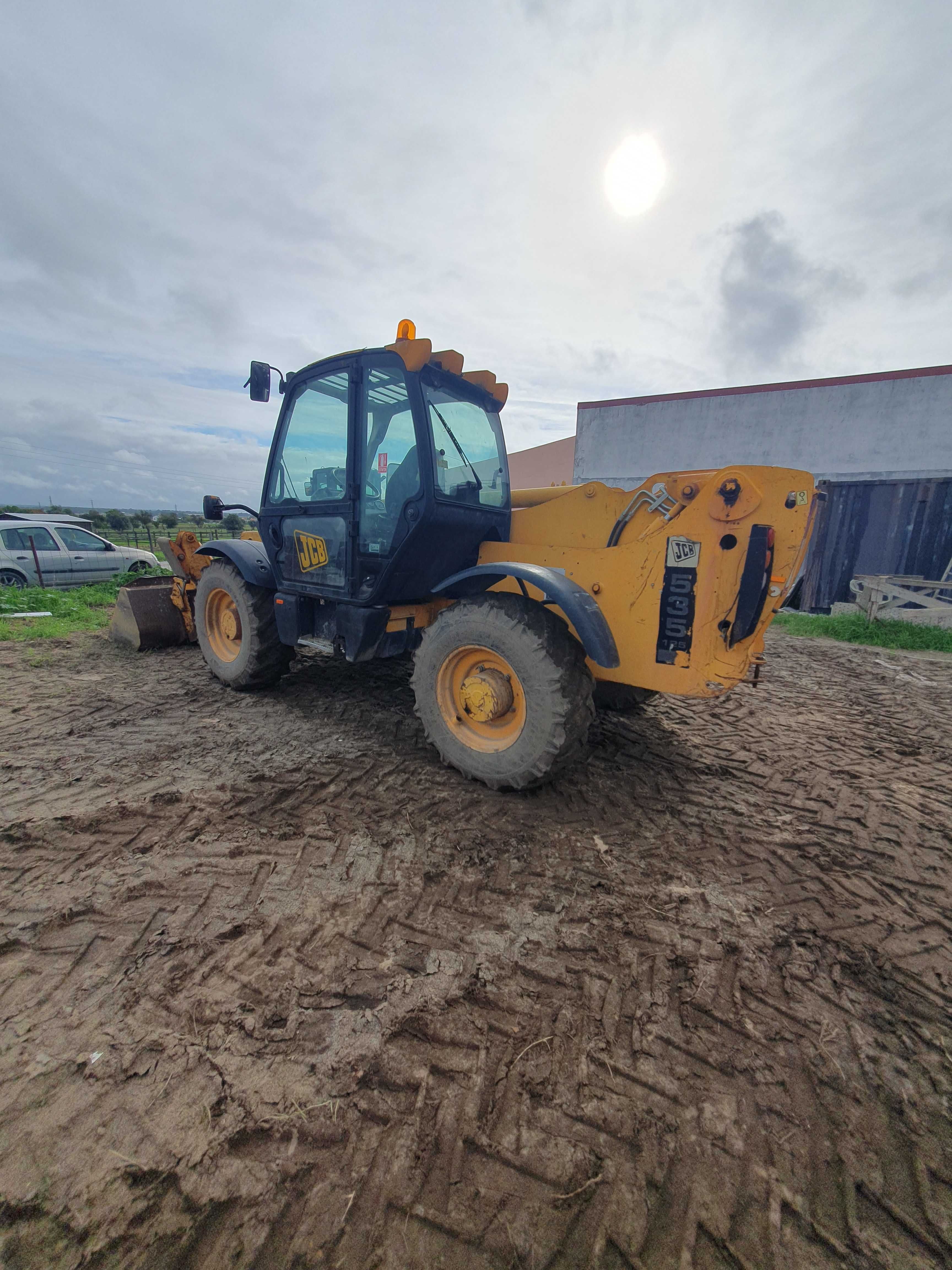 Jcb  535 multifunções telescópica TROCO por retro jcb