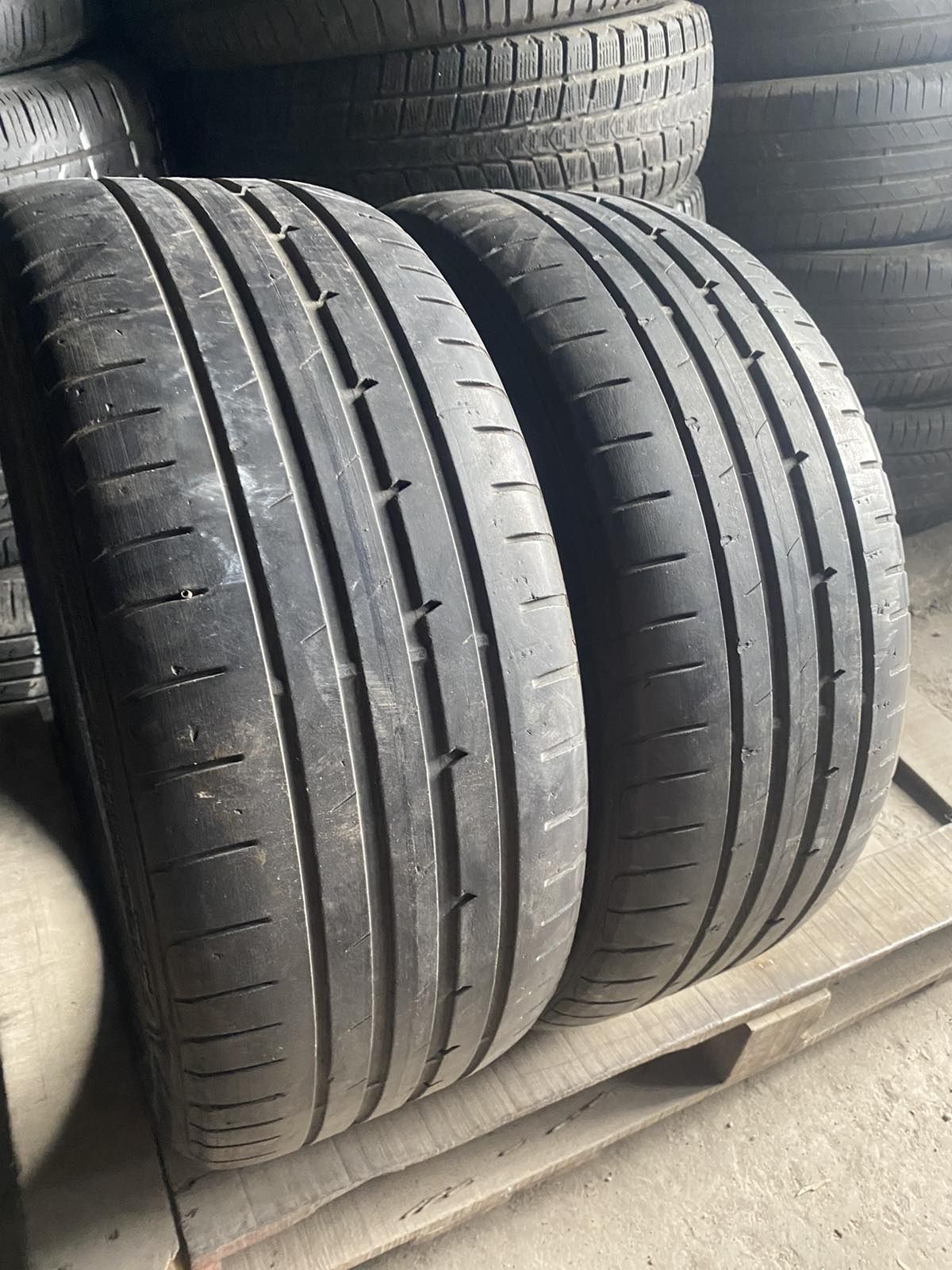 225.40.18 GoodYear 2шт лето БУ склад шины резина из Европы 40 R18