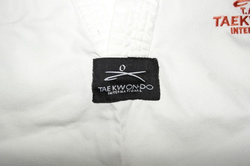 Tae Kwon DO кімоно куртка+штани борьба Тей Квон-до комплект добок