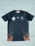 S koszulka t-shirt męska sportowa czarna umbro nadruk