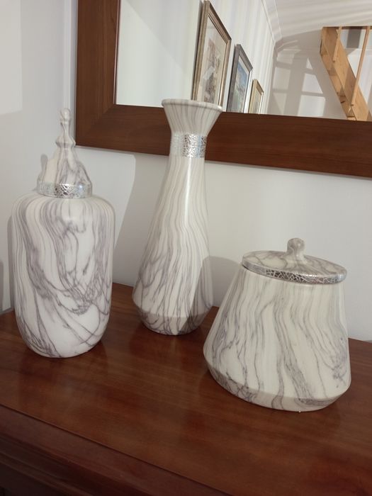 Conjunto de decoração 3 peças