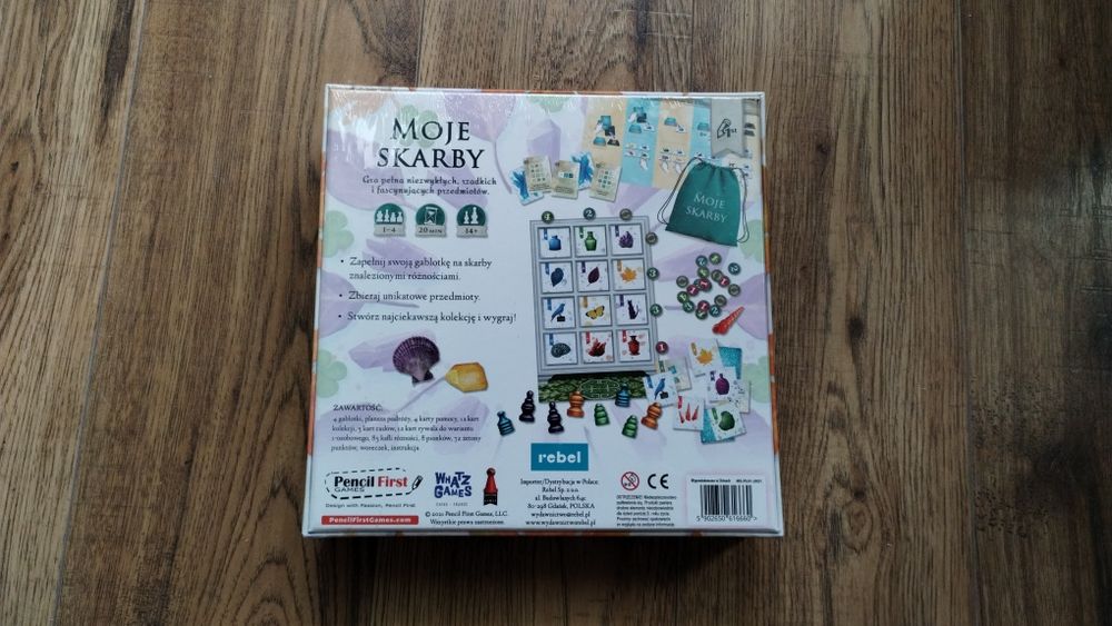 Moje skarby. Gra abstrakcyjna w stylu gier Azul, Ostoja