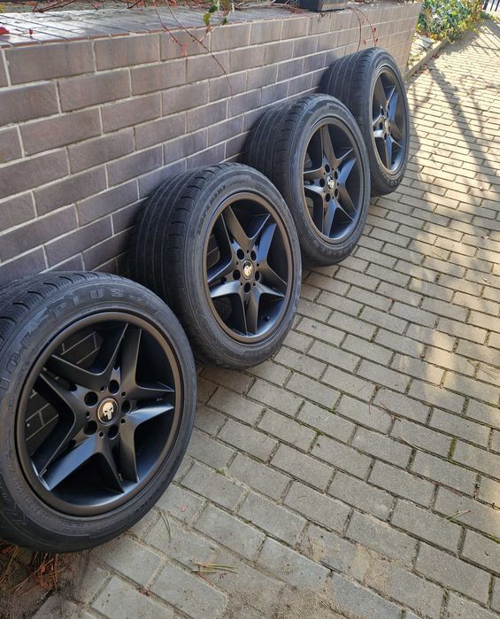 Felgi 5x120 18' z oponami zimowymi BMW VW OPEL