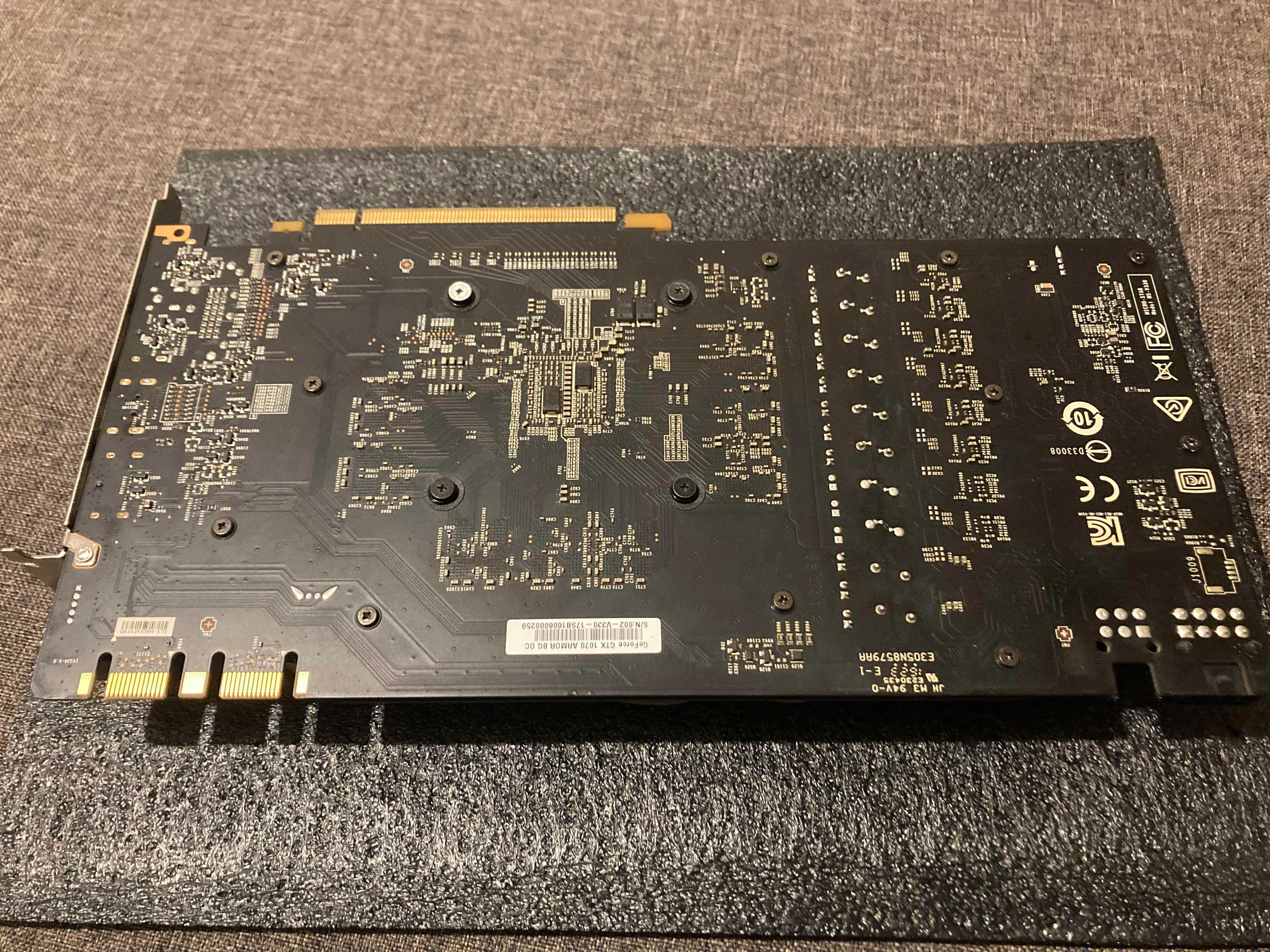 Відеокарта MSI GTX 1070  Armor 8G OC