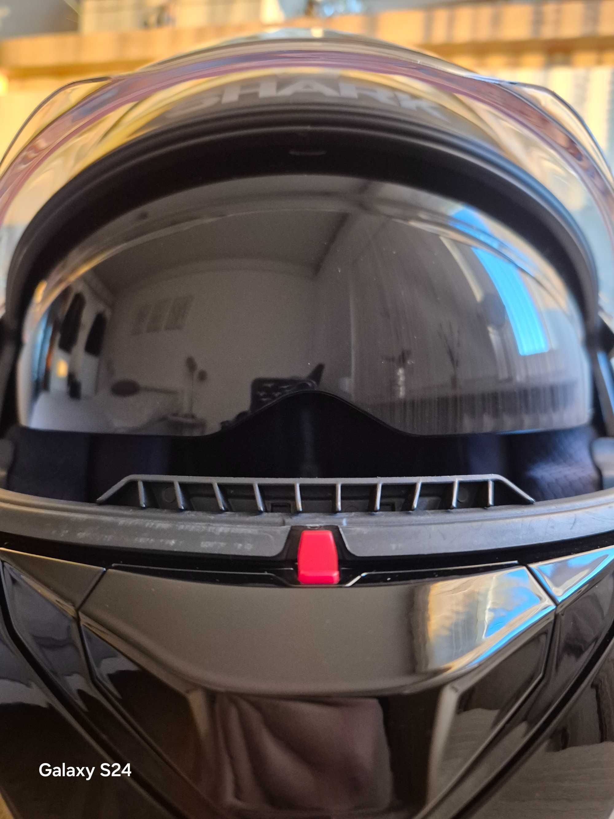SHARK Kask Szczękowy SHARK EVO GT BLANK kolor czarnyHE8910E-BLK-S