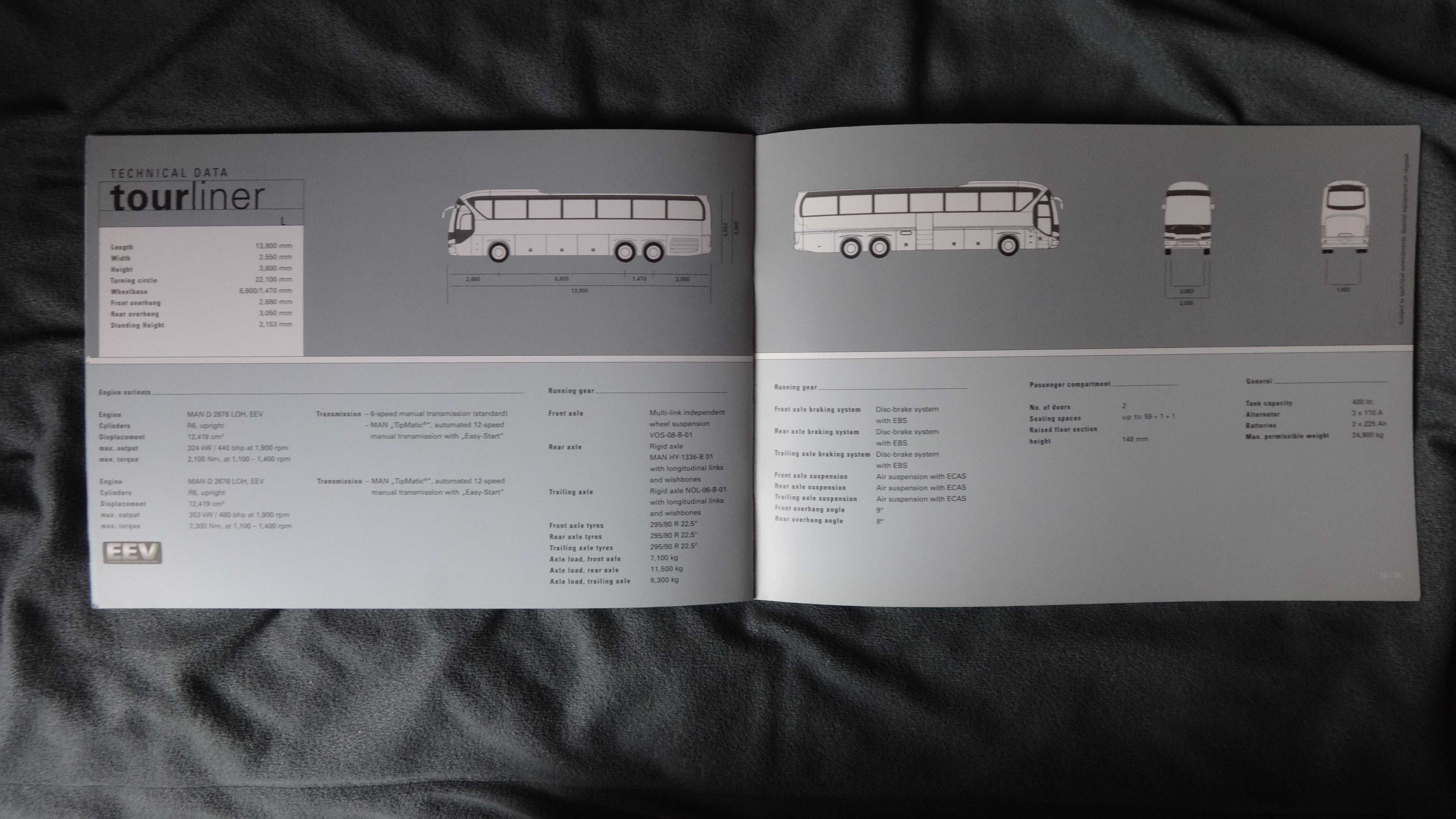 Prospekt Neoplan Tourliner