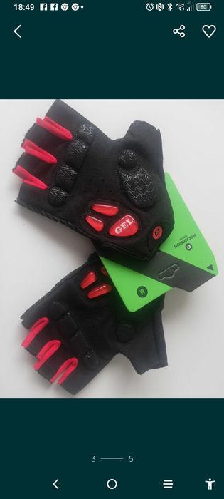 Luvas para ciclismo e btt
Com Gel