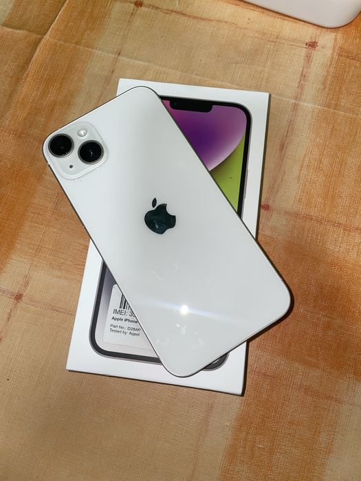 Iphone 14 plus branco como novo