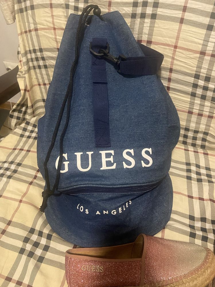 GUESS. Рюкзак. Хлопок.