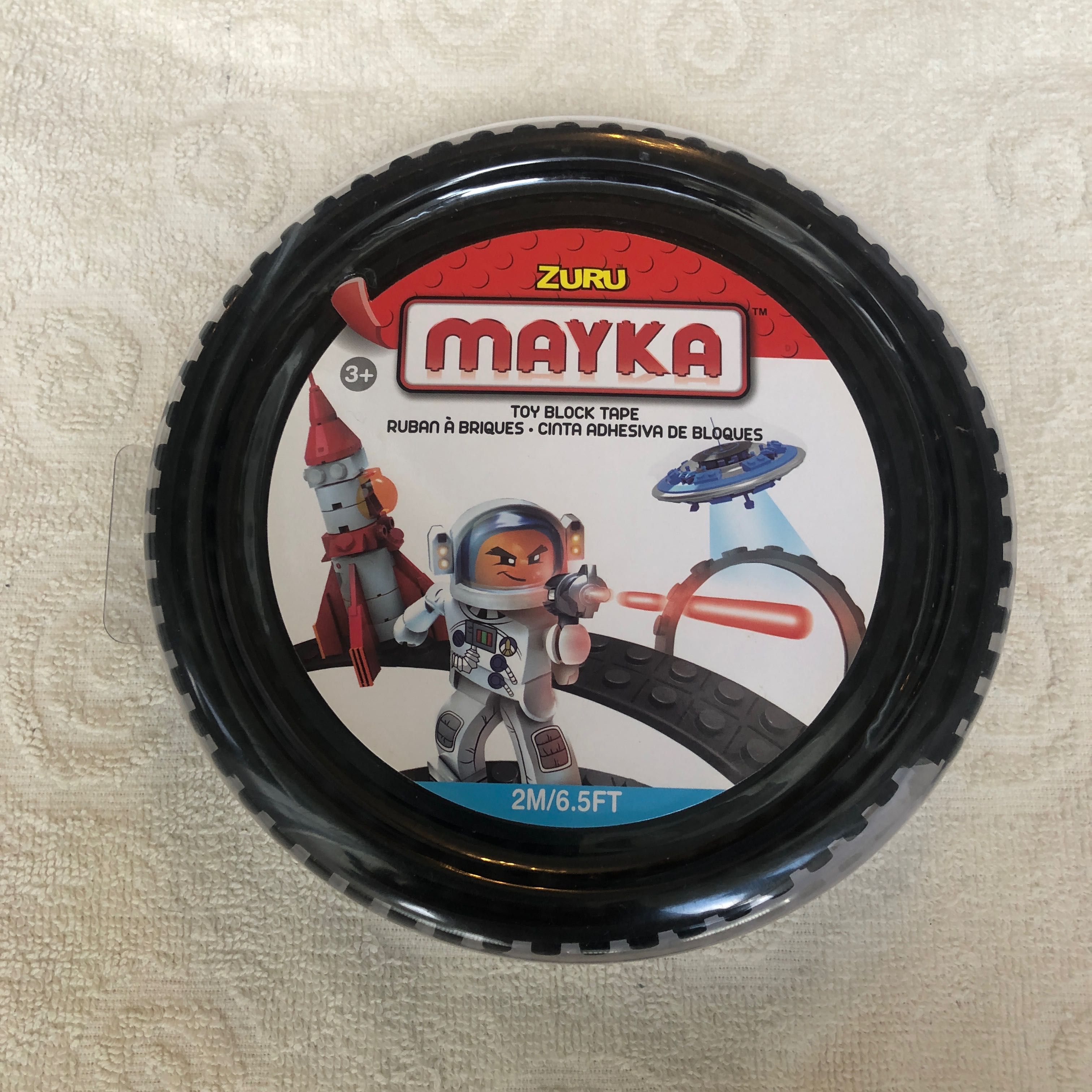 Taśma Mayka 2 m czarna, wiek 3+