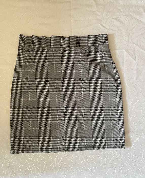 Юбочка міні в клітку жіноча