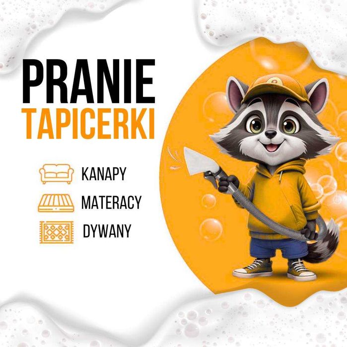 Pranie Tapicerki Meblowej Kanap, Narożników, Dywanów, Materacy.