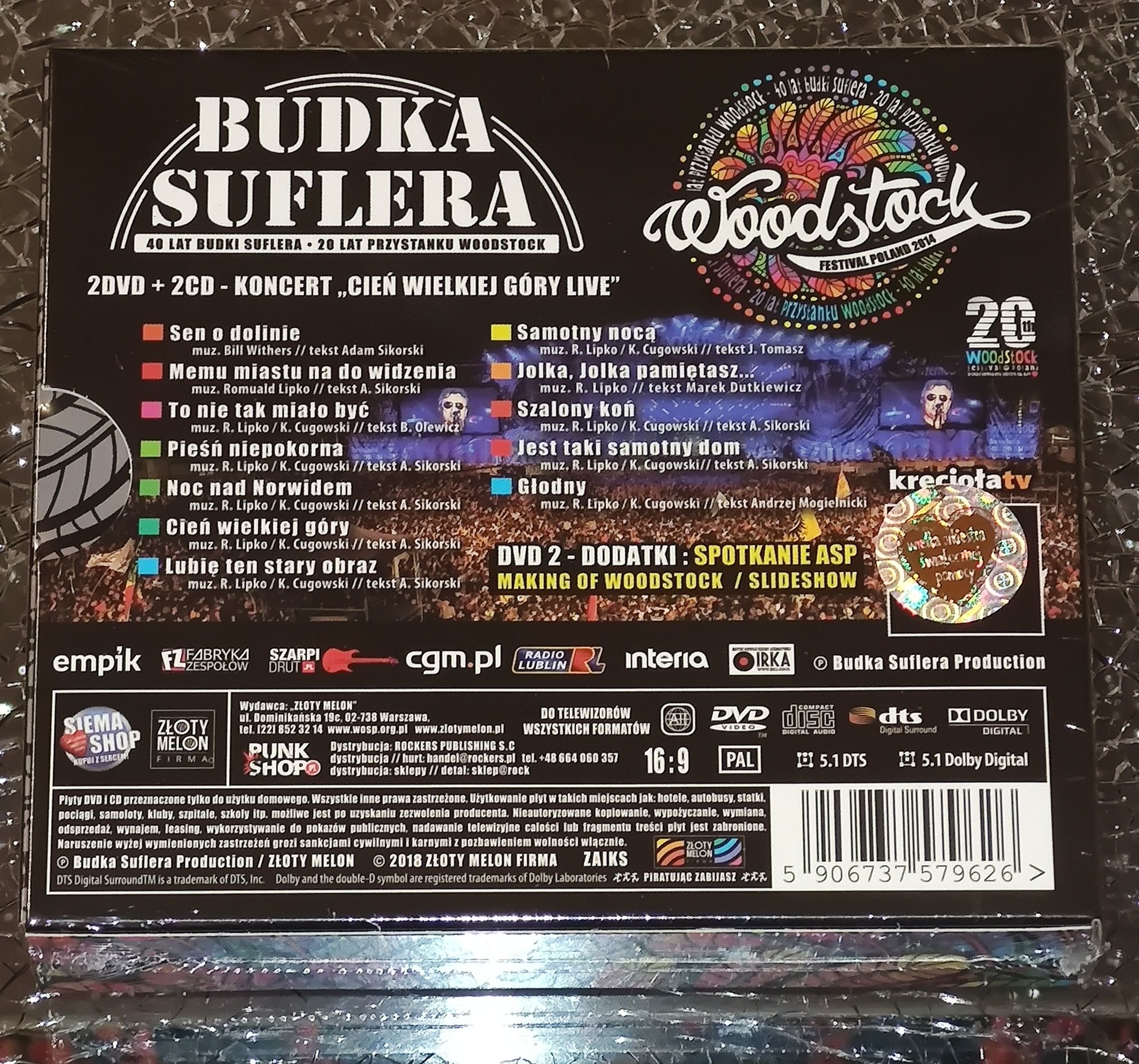 Woodstock Budka suflera Cień wielkiej góry live