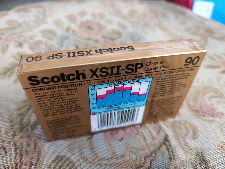 Kaseta magnetofonowa Scotch XSll-SP 90 NOWA fabrycznie zamknięta