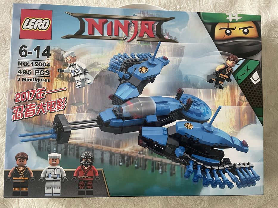 Конструктор LERO Ninja, 6-14р 495 деталей