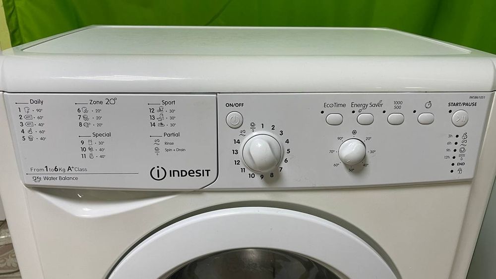 Пральна машина б/в Indesit 6 kg 1000 об/хвил mod.iwsd61051