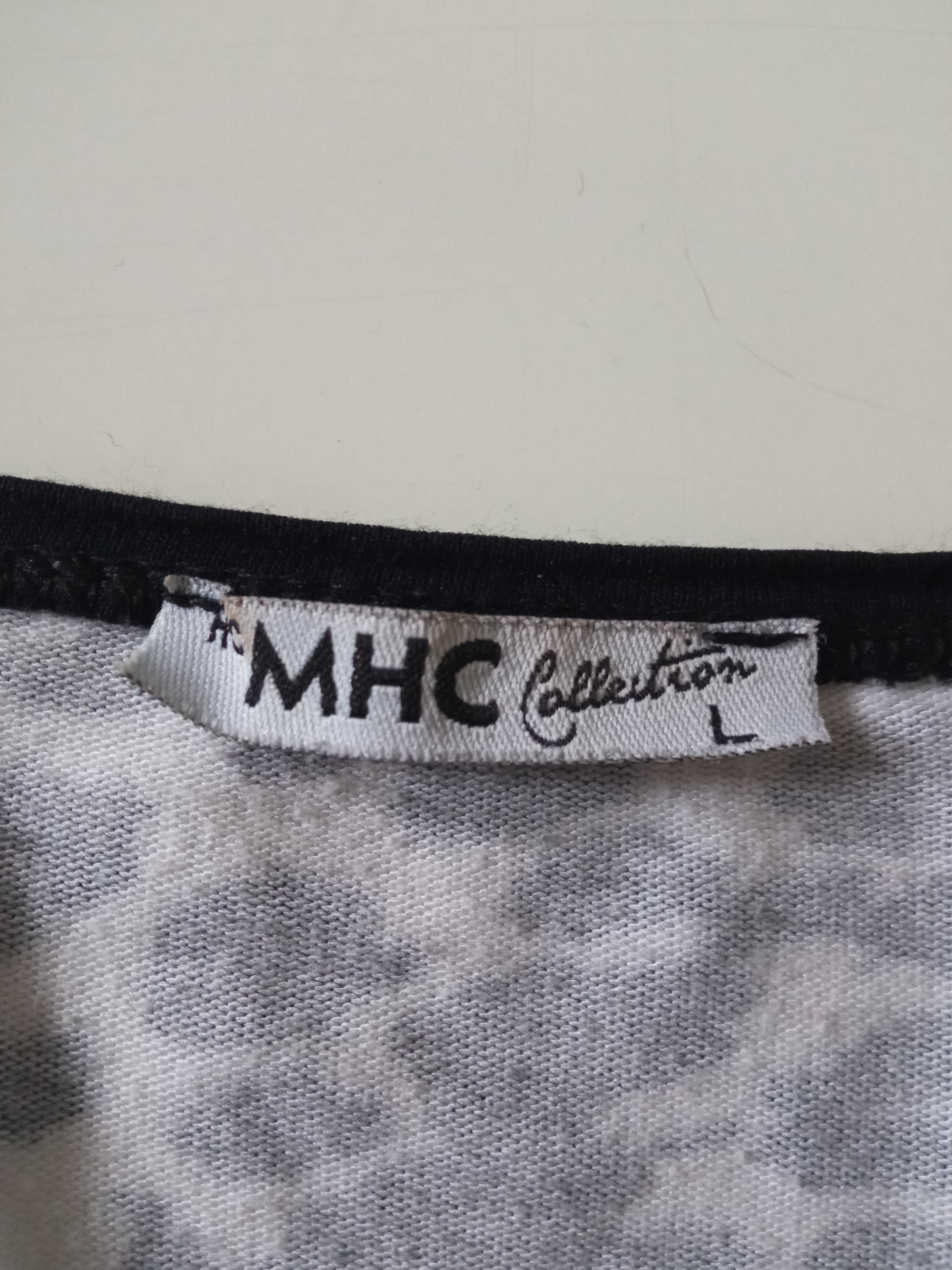 MHC Collection damski lekki sweterek bluzka wzorzysta r L