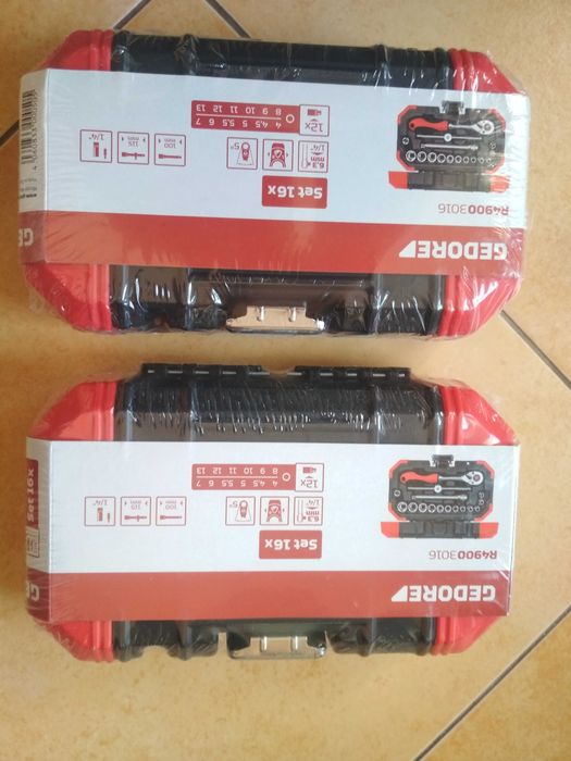 Набор торцевых головок Gedore RED R49003016 1/4" ГЕРМАНИЯ 16 предметов