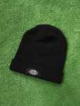 Stylowa czarna vintage czapka hiphop beanie y2k skater style Dickies