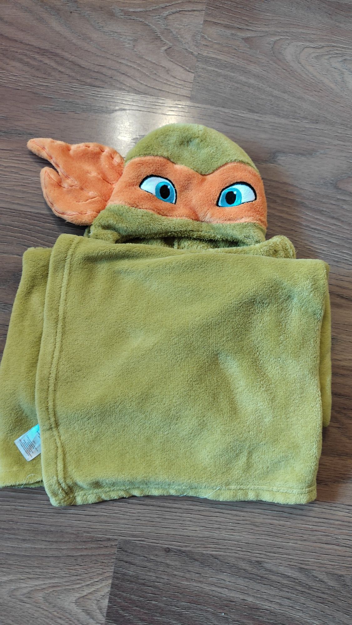 Koc kocyk wojownicze żółwie ninja Michael Angelo