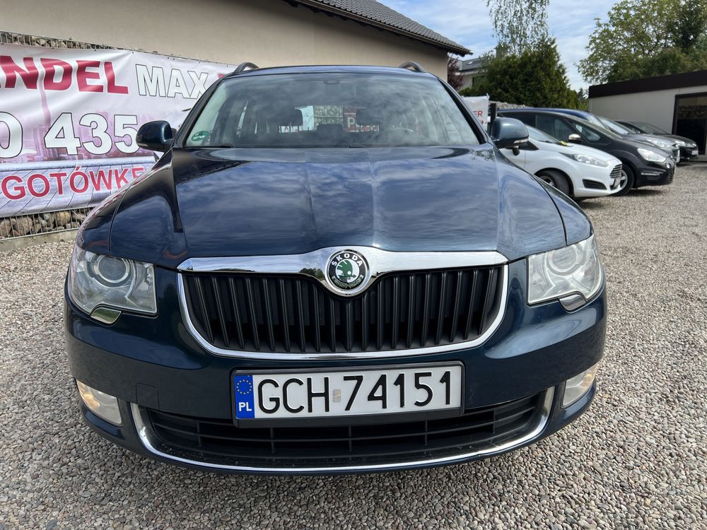 Skoda Super B 2012R 2,0TDI 170KM Klima Alusy BEZWYPADKOWY Zarej w PL