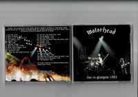 MOTORHEAD Live In Glasgow 1982 CD Top Gear 2017 Spain Idealna Jak Nowa