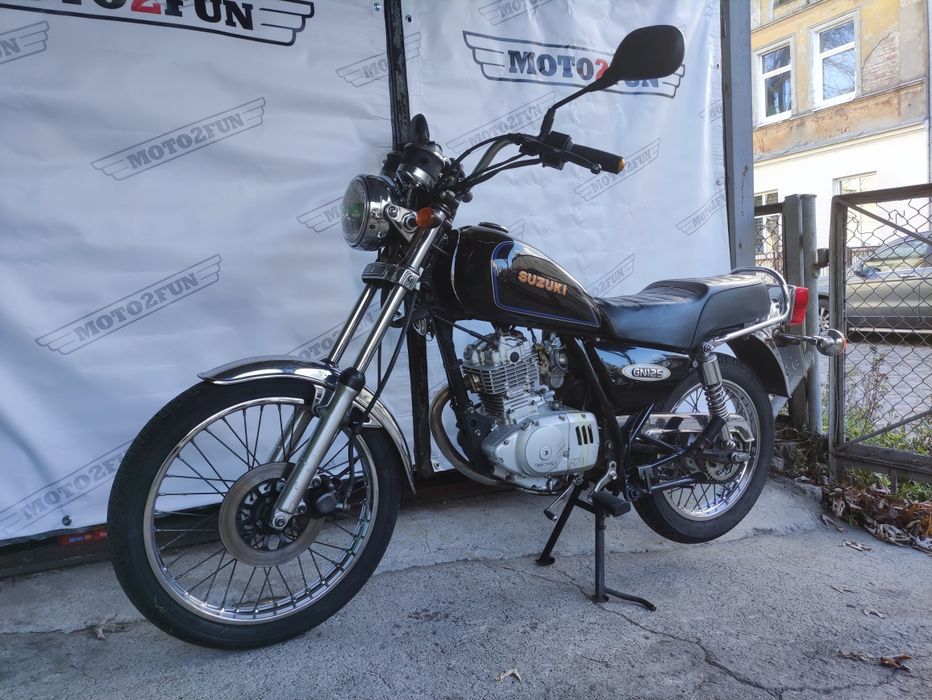 Suzuki GN 125 klasyk kat B po serwisie RATY Transport Gwarancja