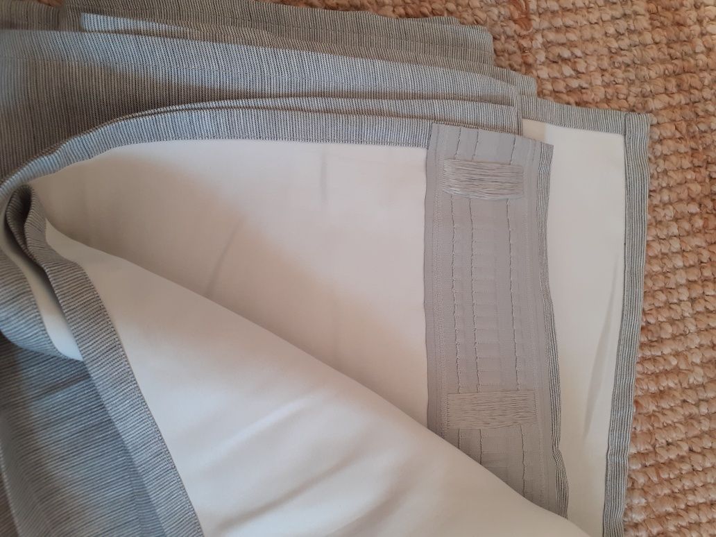 Ikea zaslony Vilborg nowe szare
