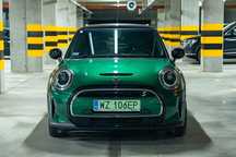 MINI Cooper British Racing Green, skóra, Salon PL