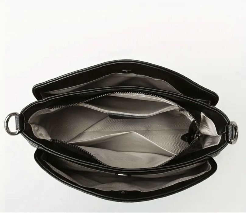 Шкіряна сумка через плече