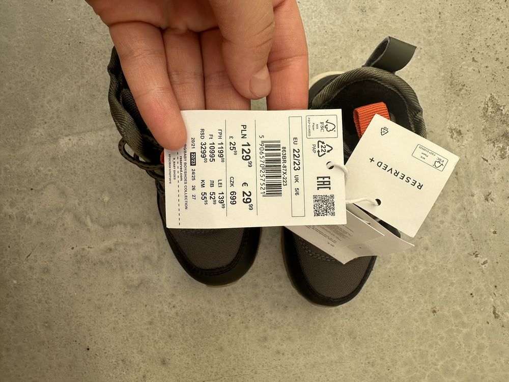 Чобітки дитячі Reserved нові