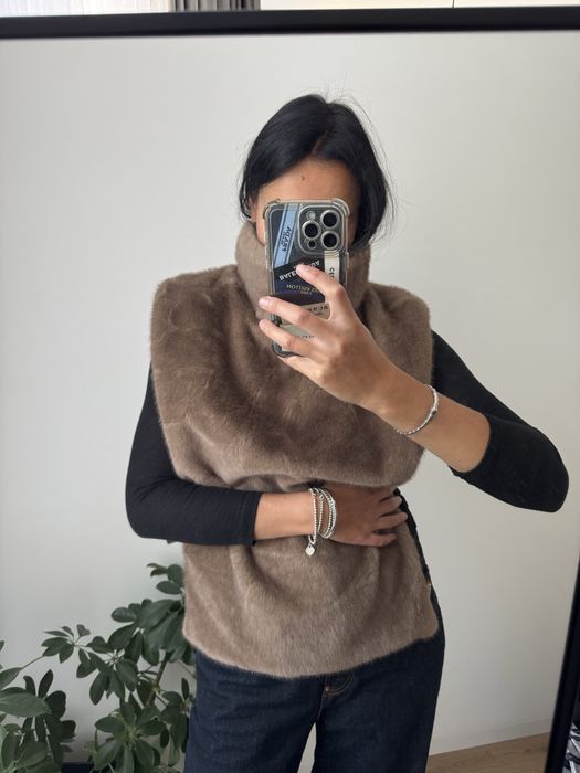 Манішка хутро еко