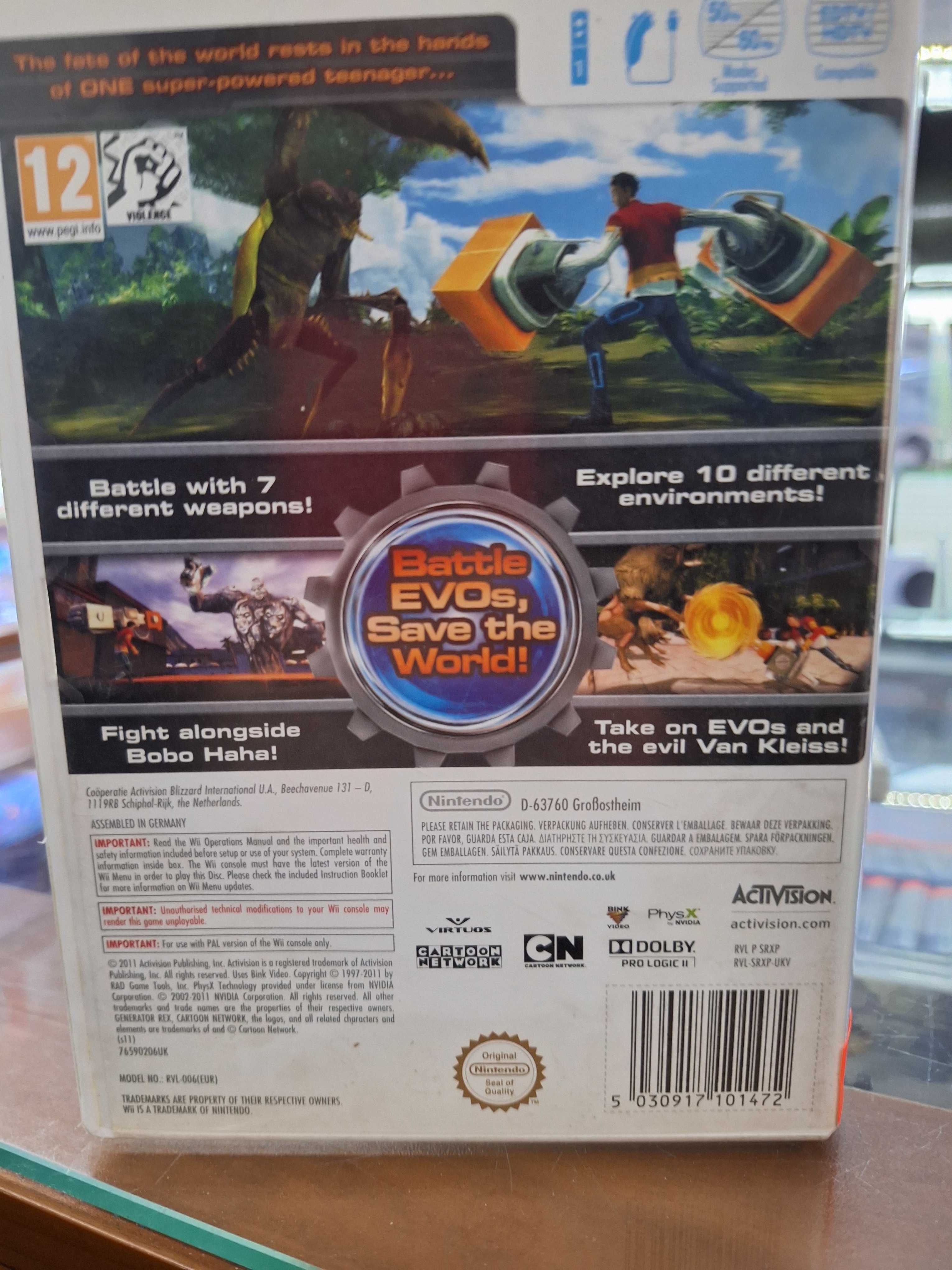 Generator Rex Agent of Providence Wii, BDB, CentrumGrania