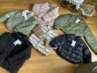 Курточки для дівчинки Zara 116,122,128,130;134(140;152