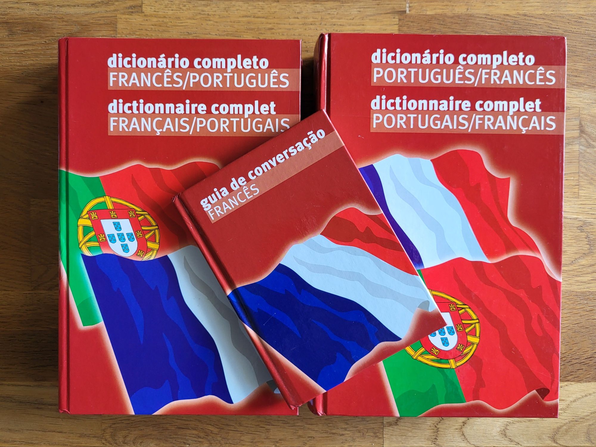 Dicionários Português/Francês vv + Guia de conversação
