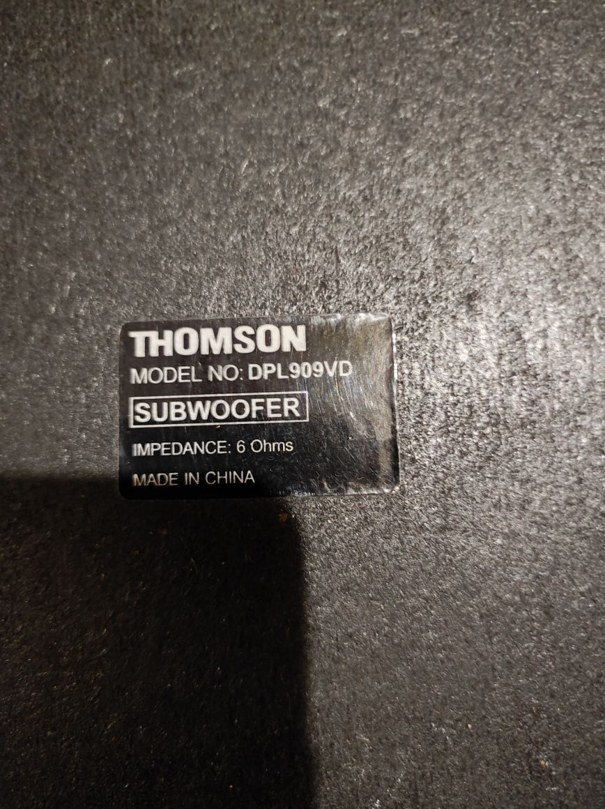 Thomson Subwoofer stan nieznany